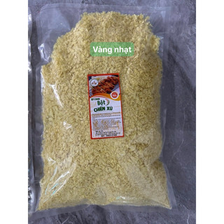 1kg bột chiên xù vàng_đa năng tiện lợi-dễ dàng chế biến_mầu vàng đẹp mắt