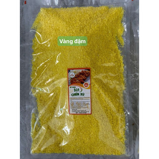 1kg bột chiên xù vàng_đa năng tiện lợi-dễ dàng chế biến_mầu vàng đẹp mắt
