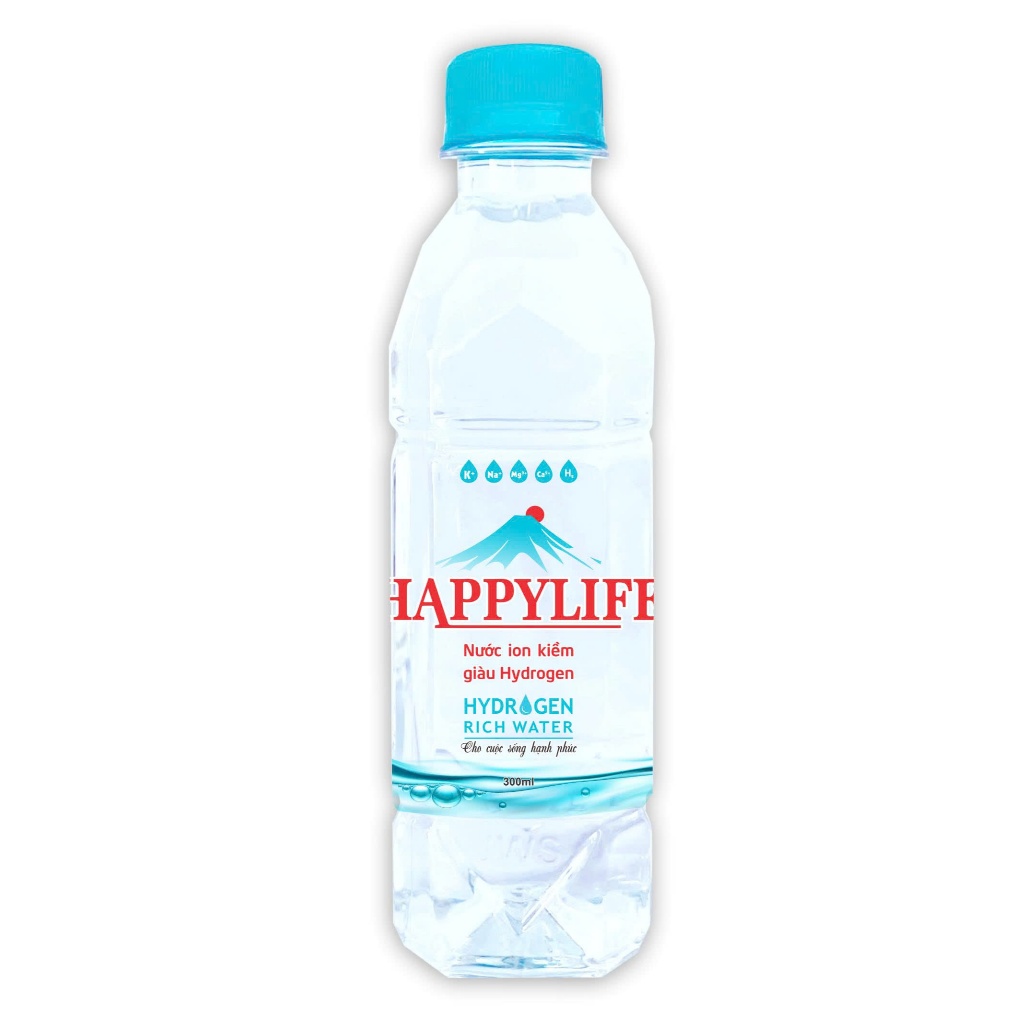 Nước uống ion kiềm Happy Life 300ml