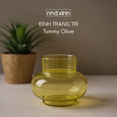 Bình Tummy Olive - Nhà Xinh