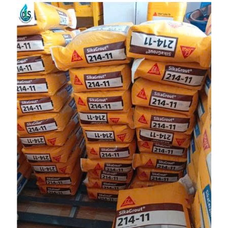 Sika grout 214-11 vữa rót gốc xi măng bù co ngót. bao 25kg