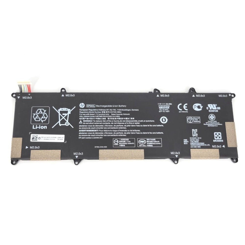 Pin ZIN HP Elite Dragonfly G1 2019 G2 2020 L52581-005 EP04XL 7000mAh