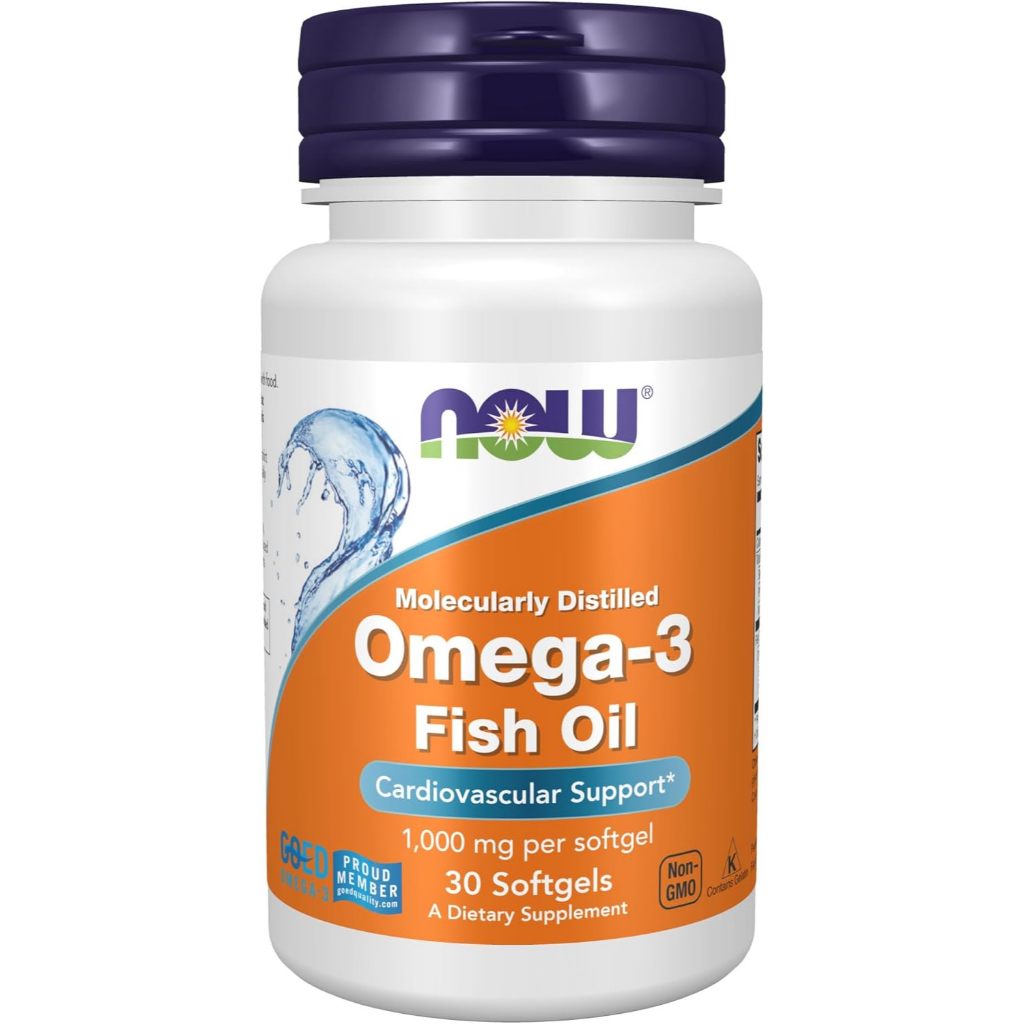 Dầu cá Omega-3 Fish Oil Now foods hàng Mỹ