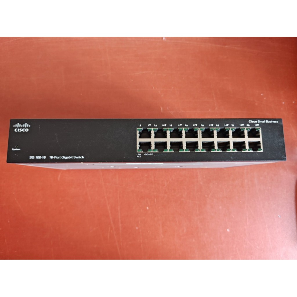 [HÀNG THƯƠNG HIỆU CISCO] Chuyển Mạch Switch Cisco SG 100-16 Gigabit 16 Port - Tốc Độ Cao Ổn Định