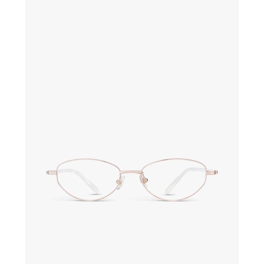 MUJOSH - Gọng kính oval unisex bản mảnh_MJ11FN1028-GDC6