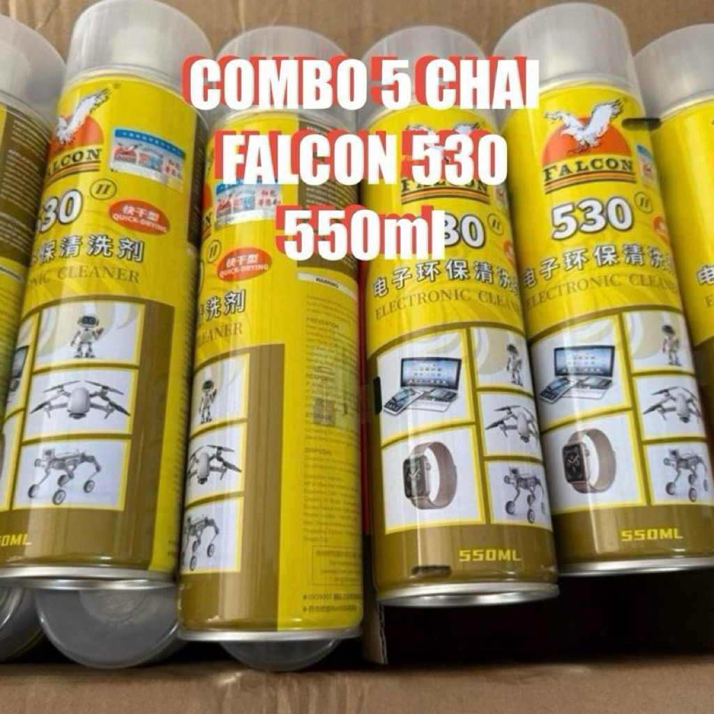 [ COMBO 5 Chai ] FALCON 530 / 550ml - Hàng Chính Hãng Falcon. Đúng mặc hàng Chất Lương.