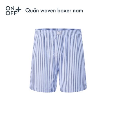 Quần nam woven boxer thiết kế phom rộng thoải mái, mang lại cảm giác thoáng nhẹ và linh hoạt ONOFF - 18BB26S280