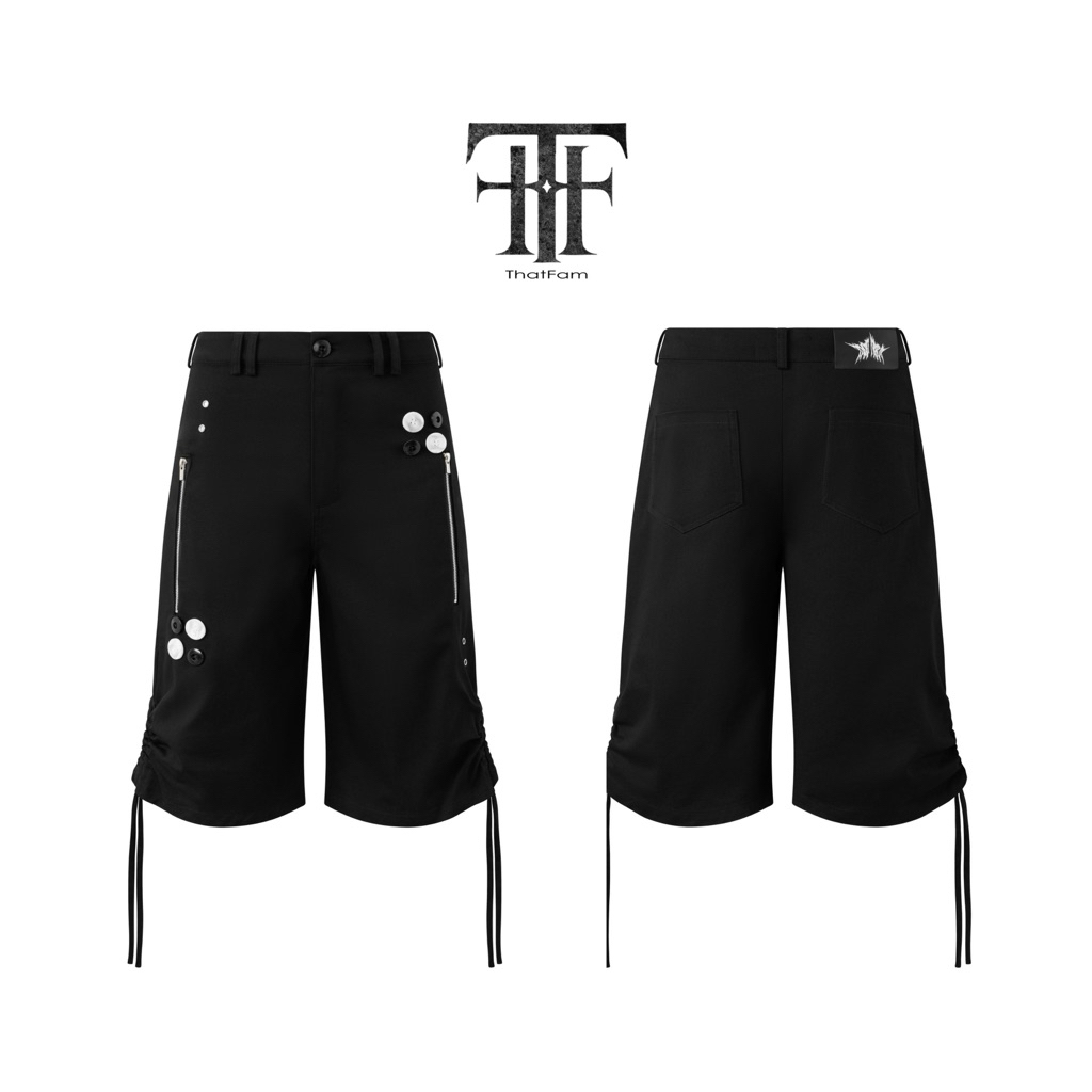 [Chính hãng] Quần shorts đen BLACK COFFIN | THATFAM
