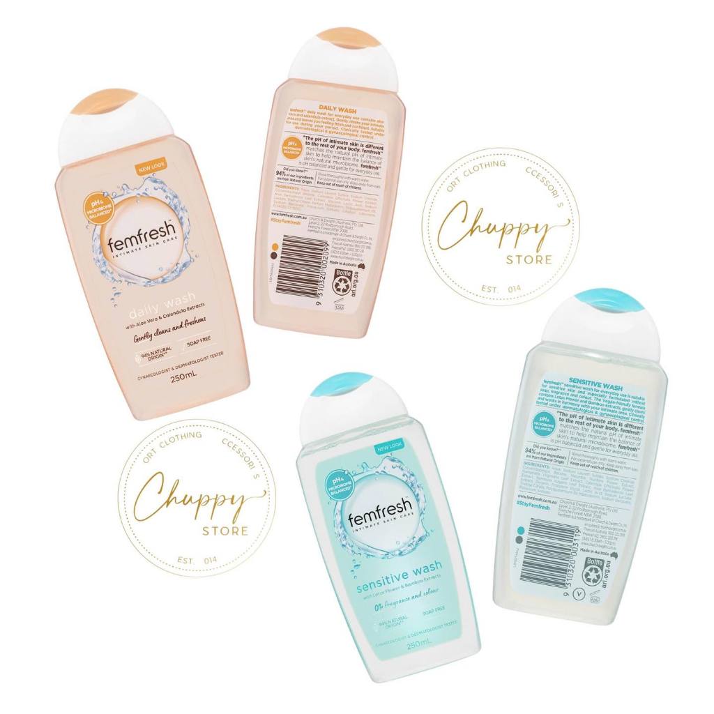 [HÀNG NHẬP ÚC BAY AIR FULL BILL] Femfresh Sensitive Wash - DDVS phụ nữ Femfresh