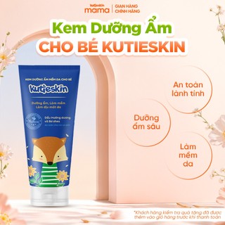 Kem Dưỡng Ẩm Cho Bé KUTIESKIN Giúp Da Mềm Mại, Ngừa Chàm Sữa, An Toàn Cho Trẻ Sơ Sinh 100gr KKA03