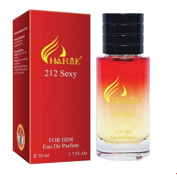 Nước Hoa Nam Charme 212 Sexy 50ml mang phong cách lịch lãm, gợi cảm và nam tính