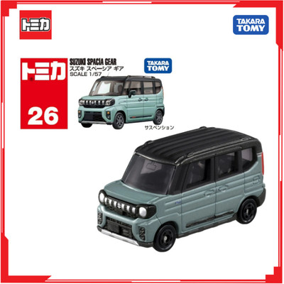 Mô hình xe Tomica No.26-11 Suzuki Spacia Gear - 950660 Fullbox Chính hãng TakaraTomy