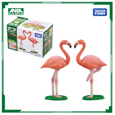 Mô hình Động vật chim hồng hạc ANIA AS-28 Flamingo 876205 Fullbox Chính Hãng Takara Tomy - Victoys