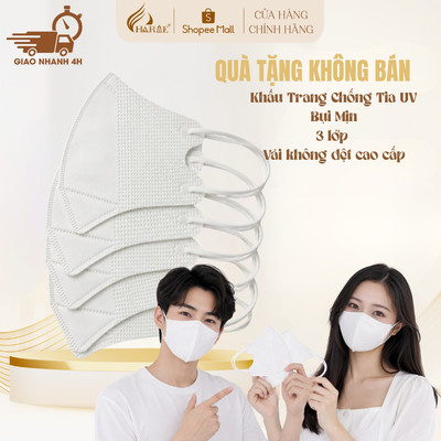 [Quà Tặng Không Bán] Khẩu Trang 3 Lớp Ngăn Bụi, Tia UV, Vải Không Dệt Phù Hợp Cho Cả Nam & Nữ