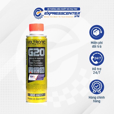 Phụ Gia Xăng Voltronic G20 Valve & Injector Cleaner 300ml