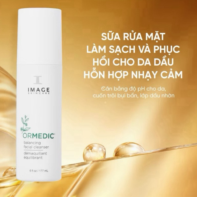 (ĐMN) Image - Sữa rửa mặt cân bằng da ORMEDIC Balancing Facial Cleanser 177ml