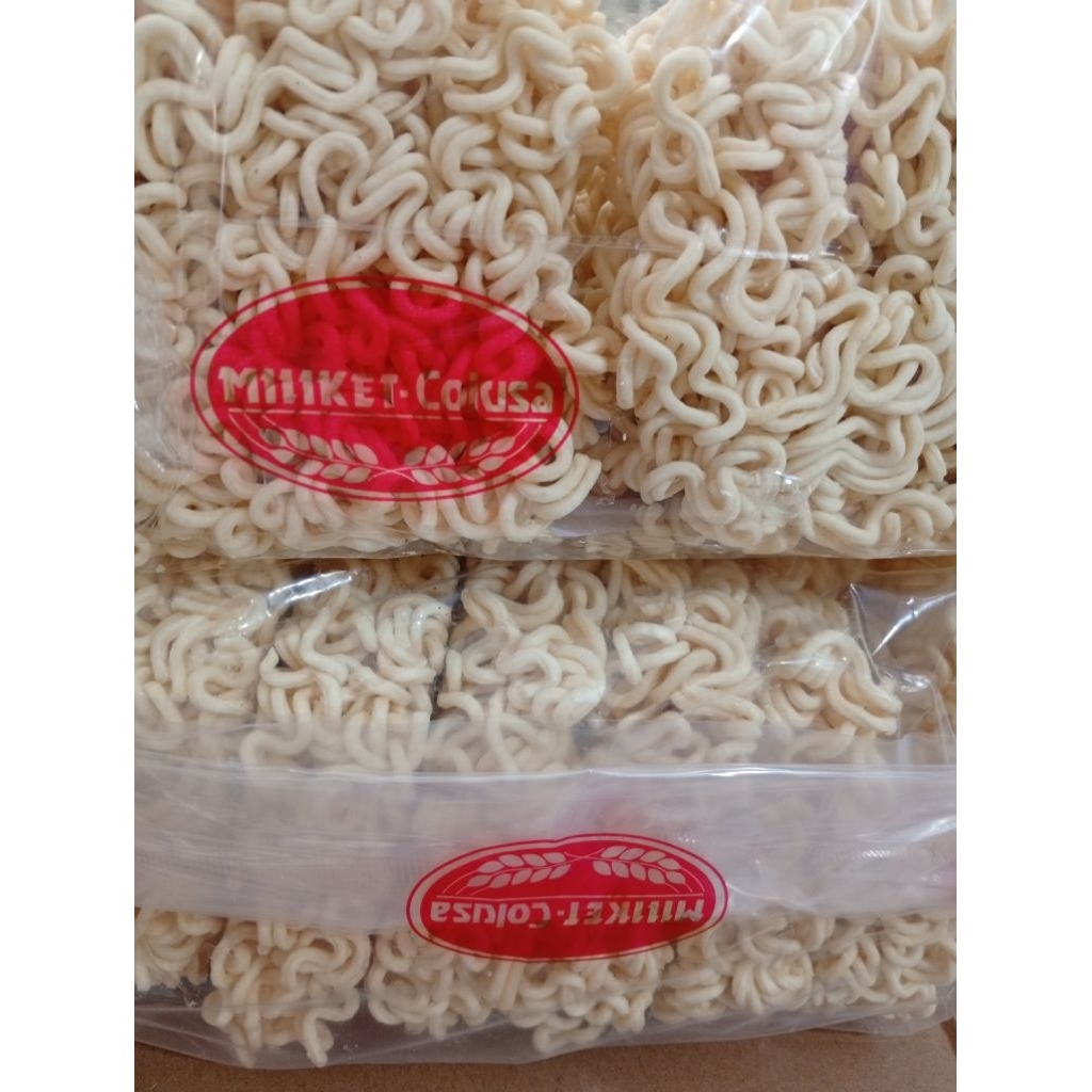 Mì ký Miliket(mì tươi công nghệ Plasma)Sợi Tròn To( dùng làm mì trộn, mì xào, mì cay, ăn lẩu...)