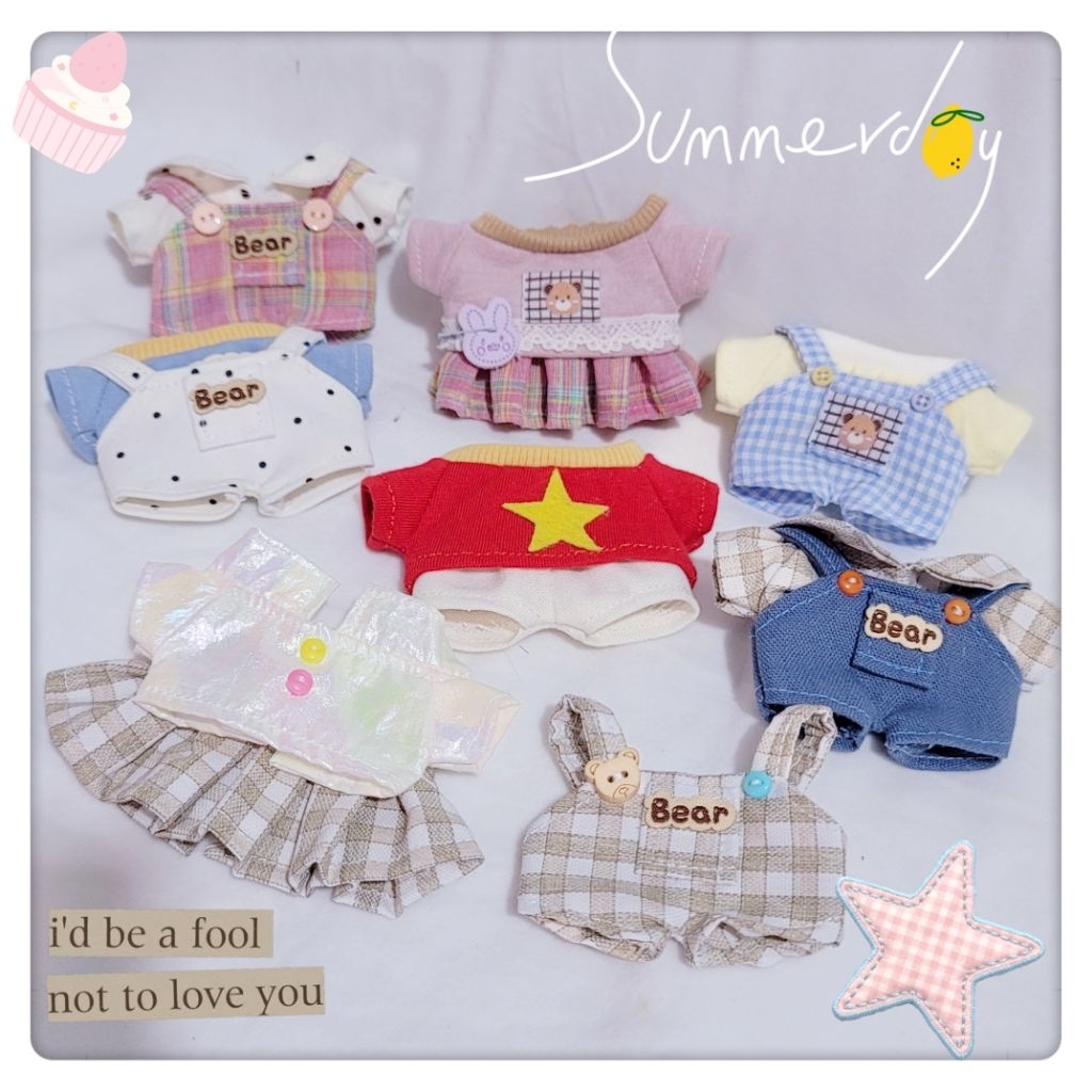Outfit cho Doll 10cm, Kaka doll