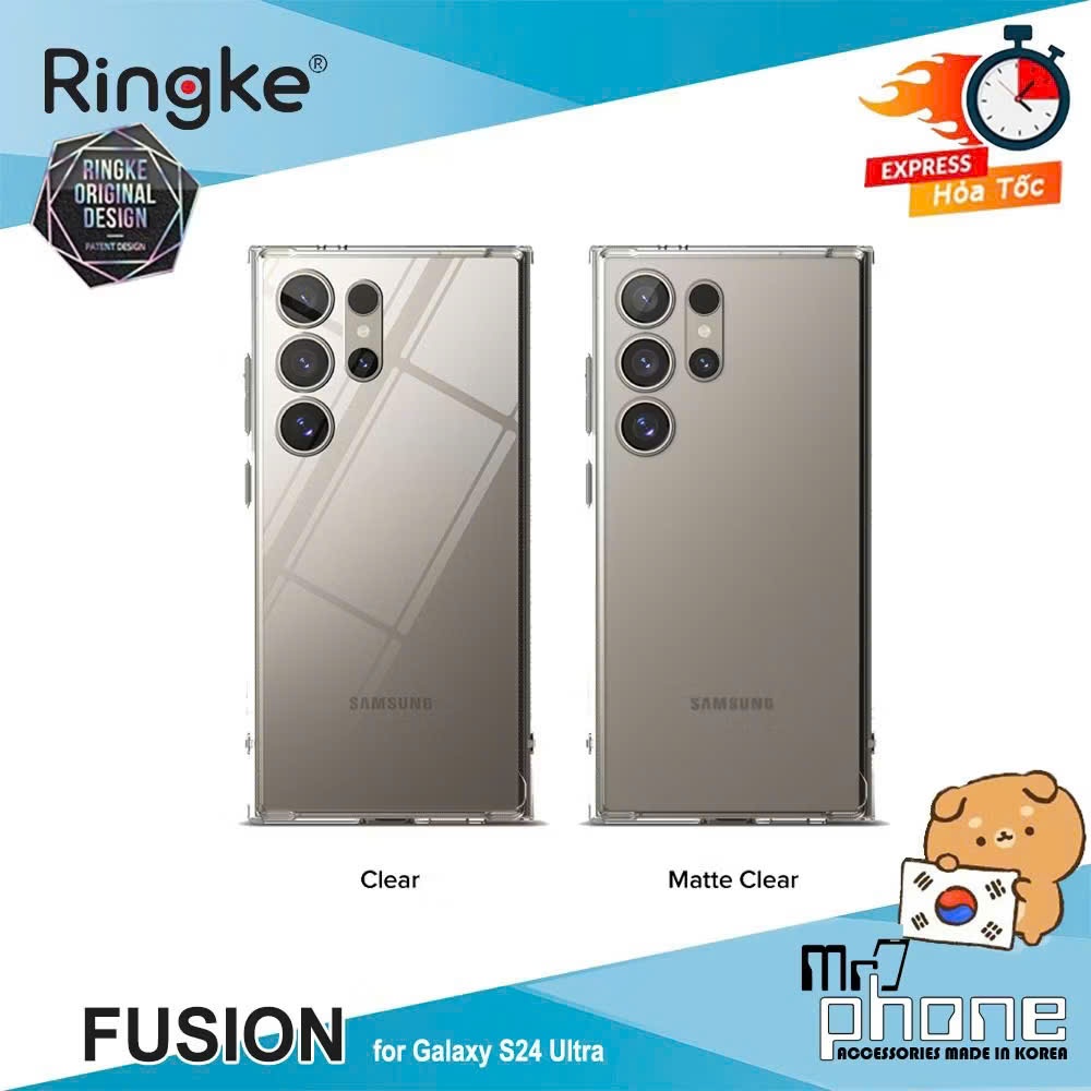 Ốp lưng Ringke Fusion Galaxy S24 / S24 Plus / S24 Ultra