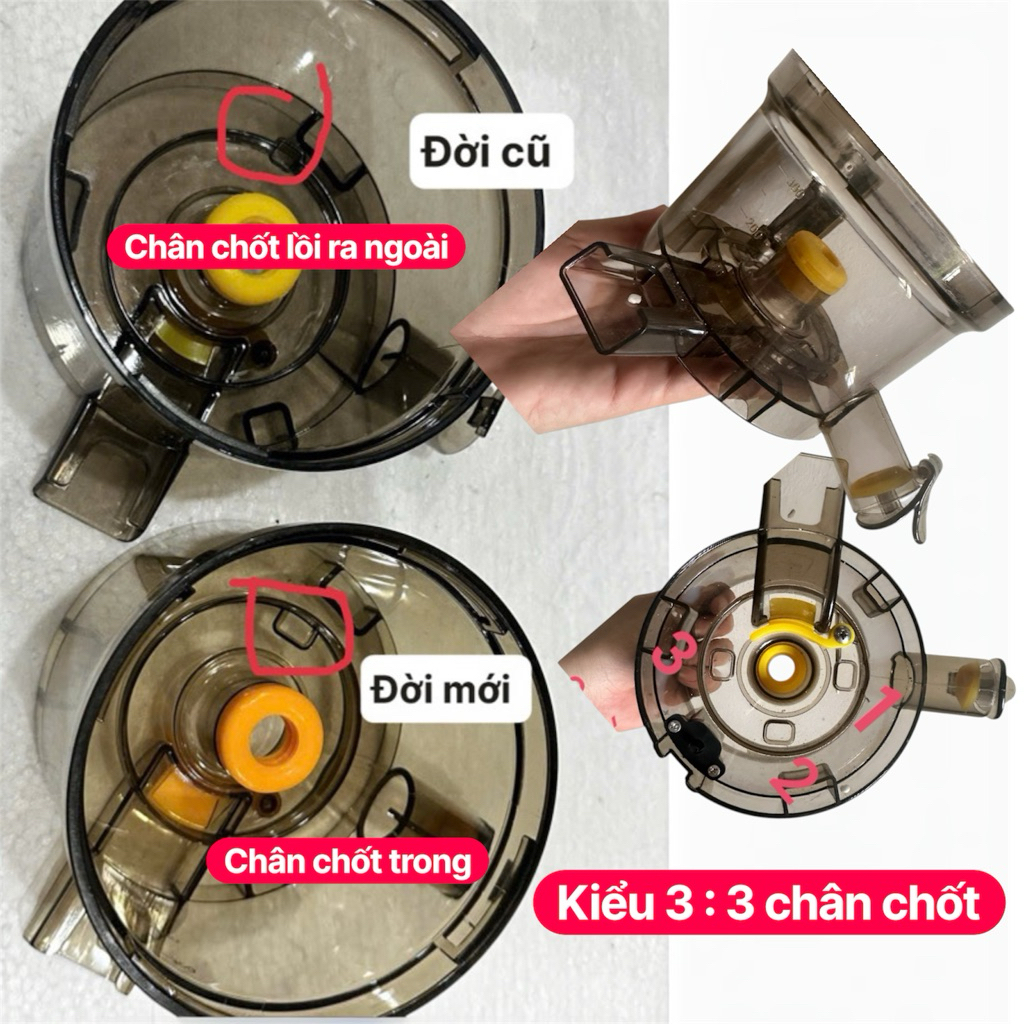 phụ kiện máy ép chậm camel LT 01,YX 01,YZ01