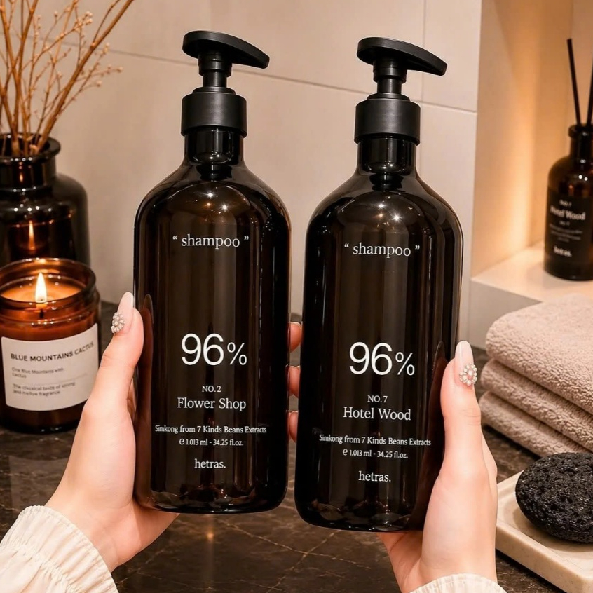 Dầu Gội Hetras The Simkong Shampoo Và Dầu xả Hetras The Vidangyeol Treatment
