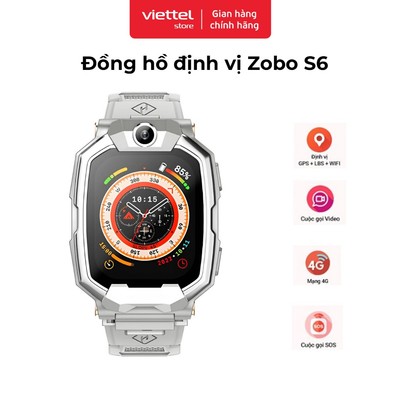 Đồng Hồ Định VỊ Zobo S6 | Màn Hình 1.75 inch IPS | Chống Nước Chuẩn IP67 | Pin 800mAh