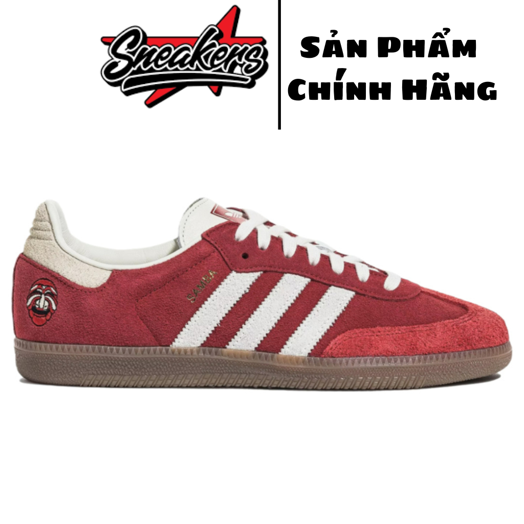 [ CHÍNH HÃNG ] Giày  Samba OG Tal ‘Better Scarlet Off White’ IG8905