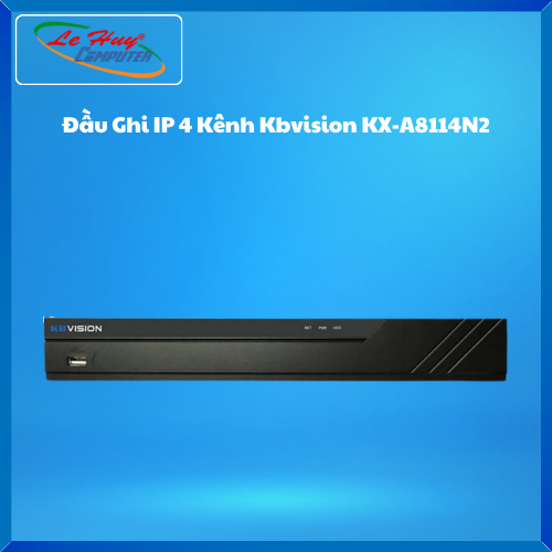 Đầu Ghi KBVision 4 Kênh KX-A8114N2/A4K8104N2/8104WN2 Và Camera KBVision C4007CPN-PRO-Hàng Chính Hãng