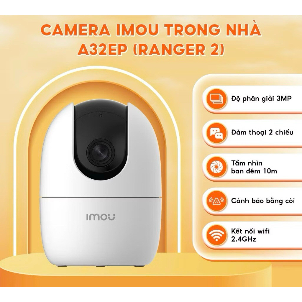 Camera IMOU trong nhà A52P A32EP C32EP C32SP GK2CP đàm thoại 2 chiều