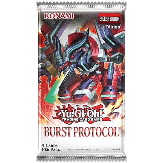 [KW2 Yugioh] [EN-UK] Gói Pack Yugioh Burst Protocol Booster Pack BPRO - Chính hãng Konami