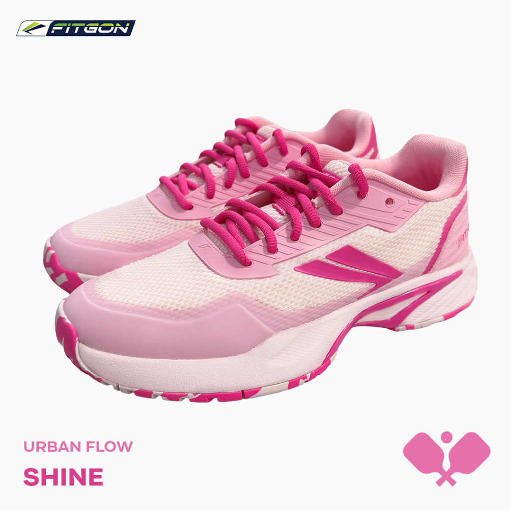 Giày Pickeball & Tennis Fitgon Urban Flow Shine - Giày Pickleball nữ, Giày pickleball Fitgon
