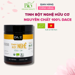 Tinh bột nghệ hữu cơ Dace (150g ) - tốt cho sức khỏe và sắc đẹp