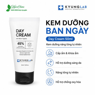 Day Cream Kyunglab, Kem dưỡng da ban ngày 50ml, kem dưỡng trắng da, nâng tone, dưỡng ẩm mịn da