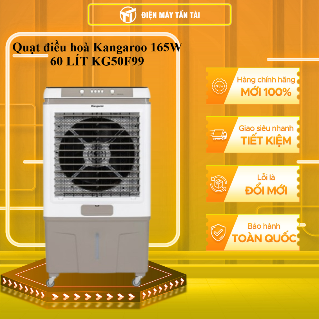 (HCM) - KG50F99 - Quạt điều hòa Kangaroo KG50F99