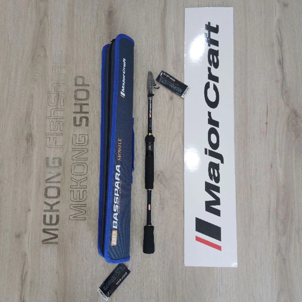 Cần Câu Major Craft Basspara Mobile (Tele / Rút gọn đa khúc)