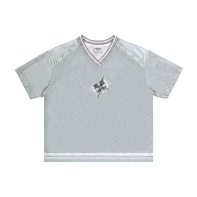 Áo thun form Boxy SKELETON VOID JERSEY Lưới, vải bóng PARADOX AT6P0485