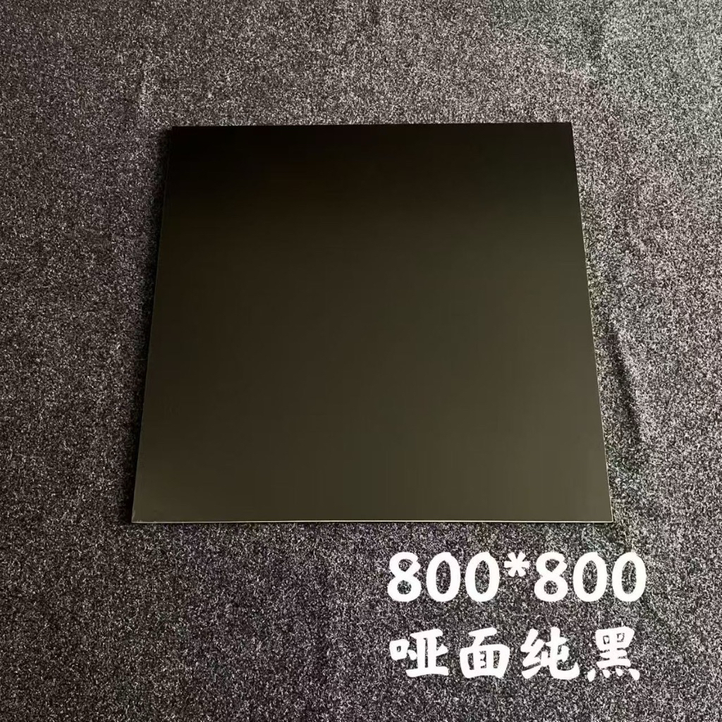 Gạch lát nền 80x80 xương trắng men bóng màu đen nhập khẩu phật sơn, Trung Quốc