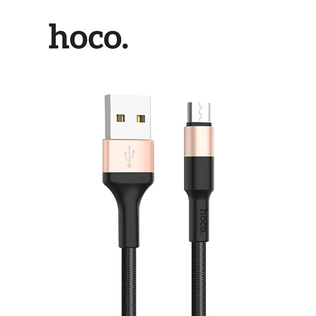 Cáp sạc USB to Micro Hoco X26 sạc nhanh 2.0A dài 1m cho Smart phone - Table