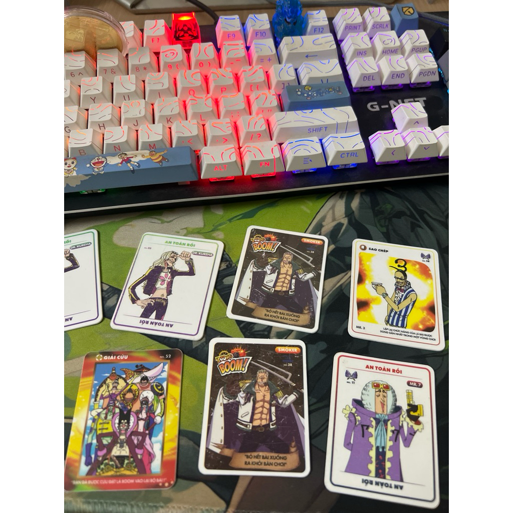 Thẻ OnePiece Toonies Boom sưu tầm.