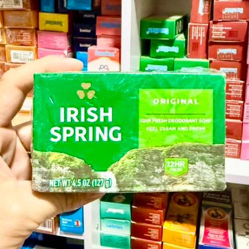 Xà Bông Cục Diệt Khuẩn Irish Spring Deodorant Soap Original Clean 113g