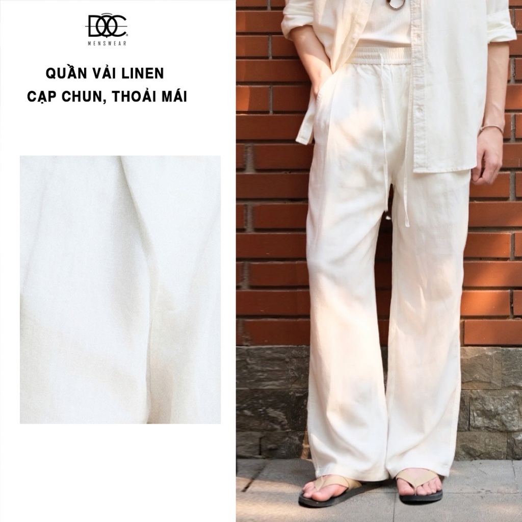 QUẦN VẢI LINEN NAM ĐỘC MENSWEAR - QV220