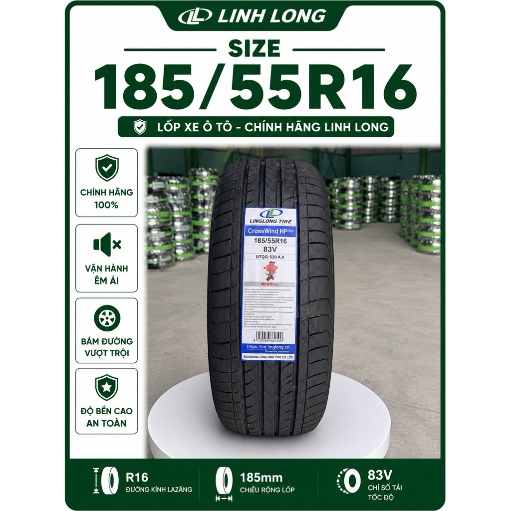 LỐP LINGLONG CROSSWIND HP010 – 185/55R16 83V 🔥