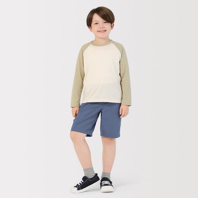 [26AW] MUJI Quần Short Nhanh Khô-Trẻ Em