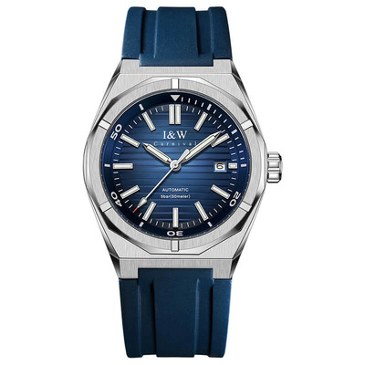 Đồng hồ nam chính hãng I&W Carnival 711G-S1 Kính sapphire ,chống xước,Chống nước ,Bảo hành 24 tháng,Máy cơ (Automatic)