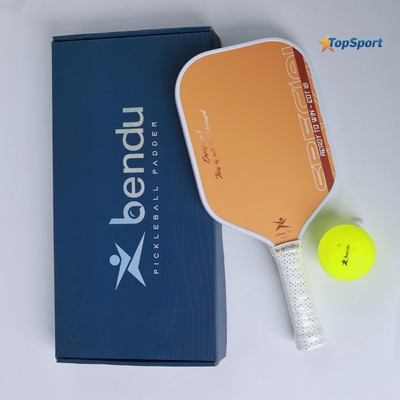Vợt Pickleball LUNAS Bendu -  Cam Sọc tấn công và newbie phù hợp nam & nữ mới chơi màu sắc mới đẹp chính hãng