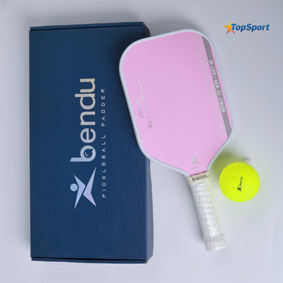 Vợt Pickleball LUNAS Bendu - Màu Hồng Sọc dành cho newbie phù hợp nam & nữ mới chơi màu sắc mới đẹp chính hãng