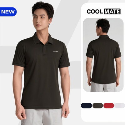 [MỚI]Áo Polo thể thao đa năng Exdry Flexmotion, Áo thể thao siêu nhẹ thoáng mát Coolmate