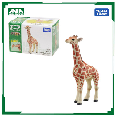 Mô hình Động vật  ANIA AS-12 Giraffe (Kid) 871057 Fullbox Chính Hãng Takara Tomy - Victoys