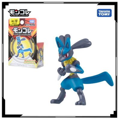 Mô hình Pokemon MS-10 Lucario 912507 Fullbox Chính hãng TakaraTomy-Victoys