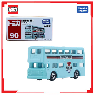 Xe mô hình Tomica Asia 150 No.90 London Bus 993681 Fullbox Chính Hãng TakaraTomy - Victoys